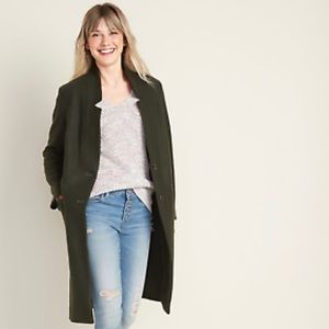 Old Navy Women’s Oversized Soft-Brushed Overcoat
